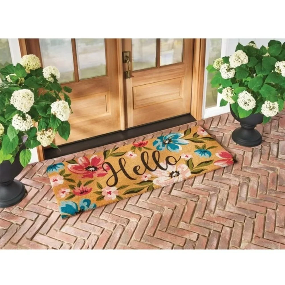 Hello Summer Estate Coir Doormat, 23